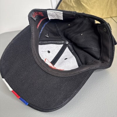 Multi-colored Qantas Australian Grand Prix Melbourne 2000 baseball cap, featuring classic racing design and branding.