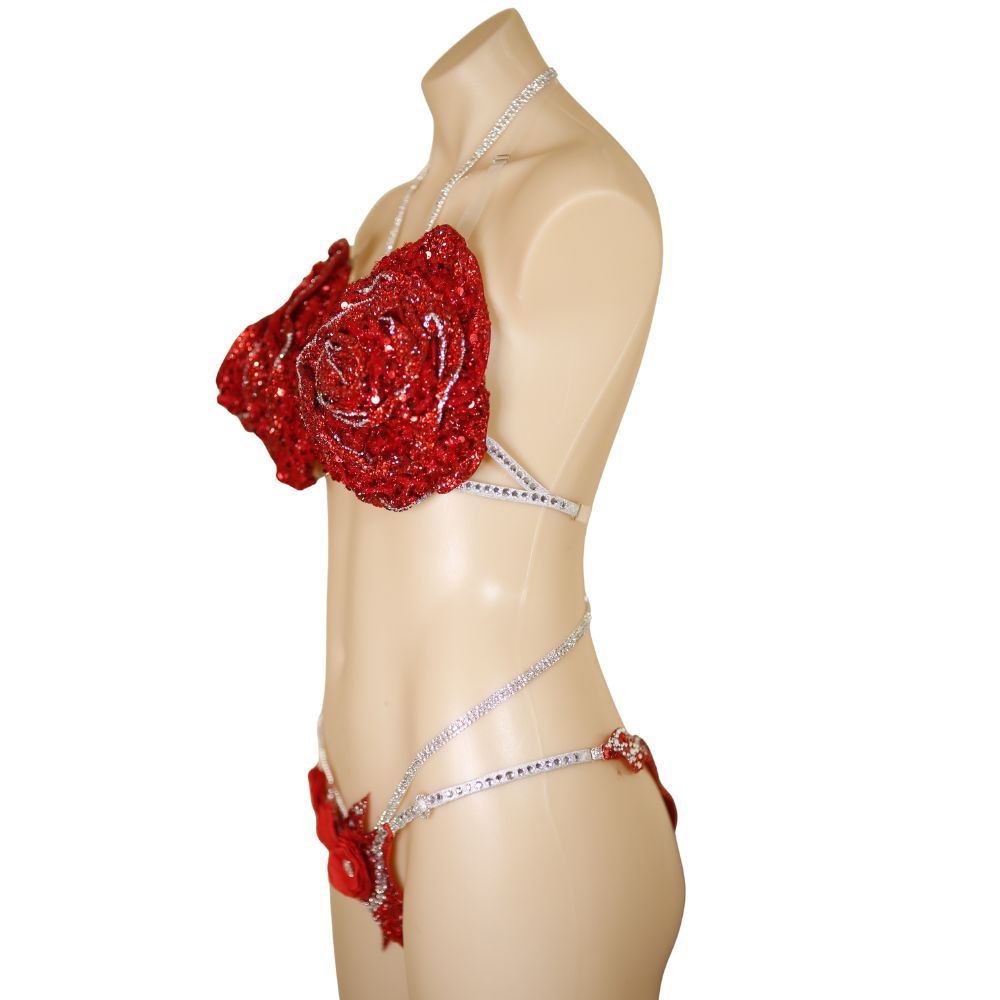 FMG Couture “Red Roses” Competition Bikini