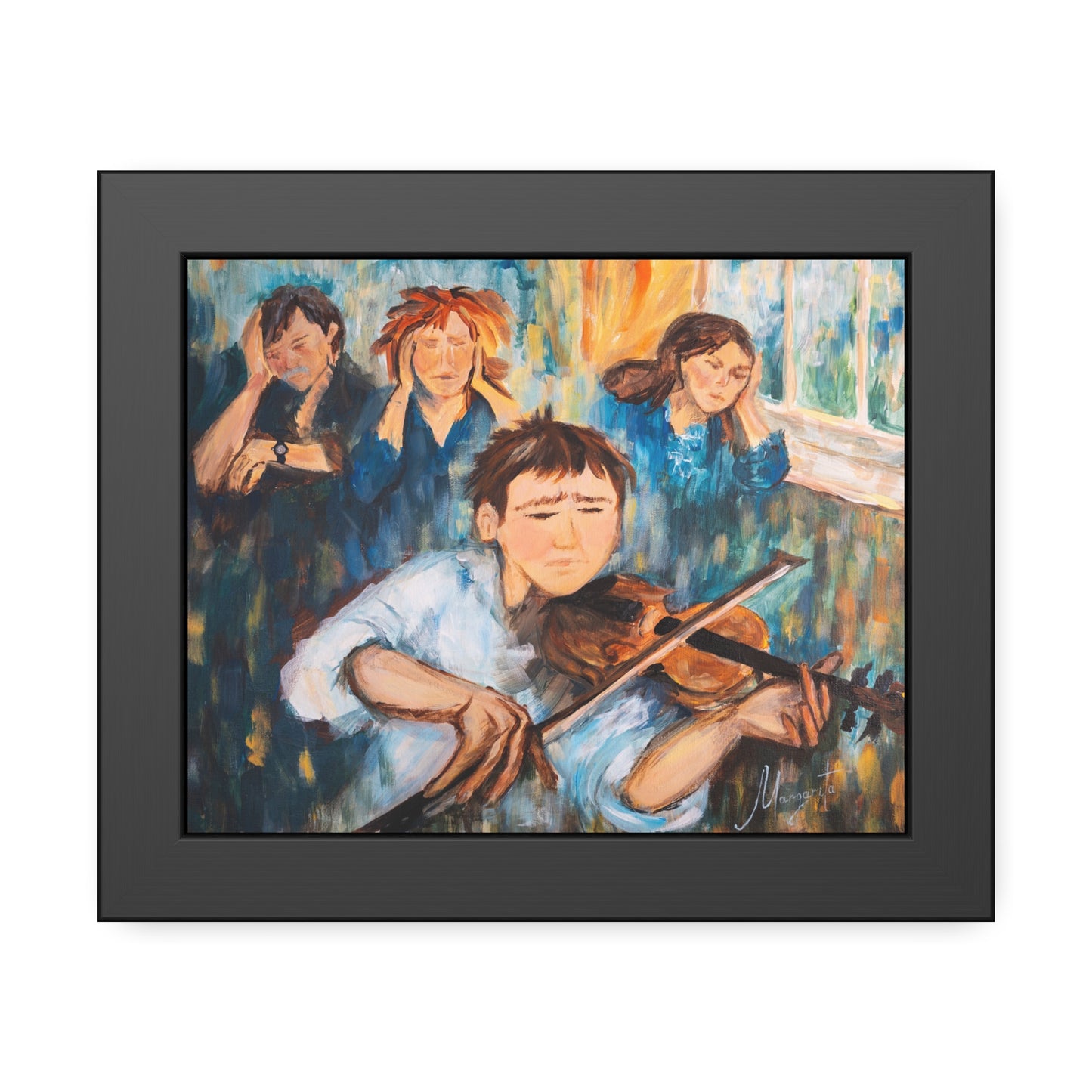 Bad Technique – Framed Print