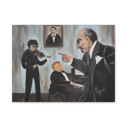 The Professor – Canvas Print | The Joys of Music Education – Old School Series