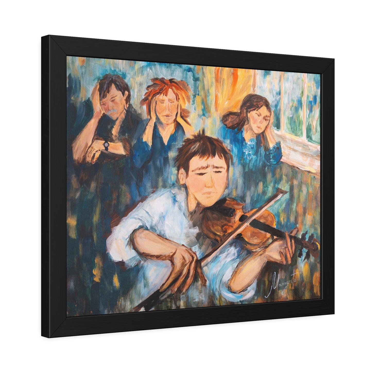 Bad Technique – Framed Print