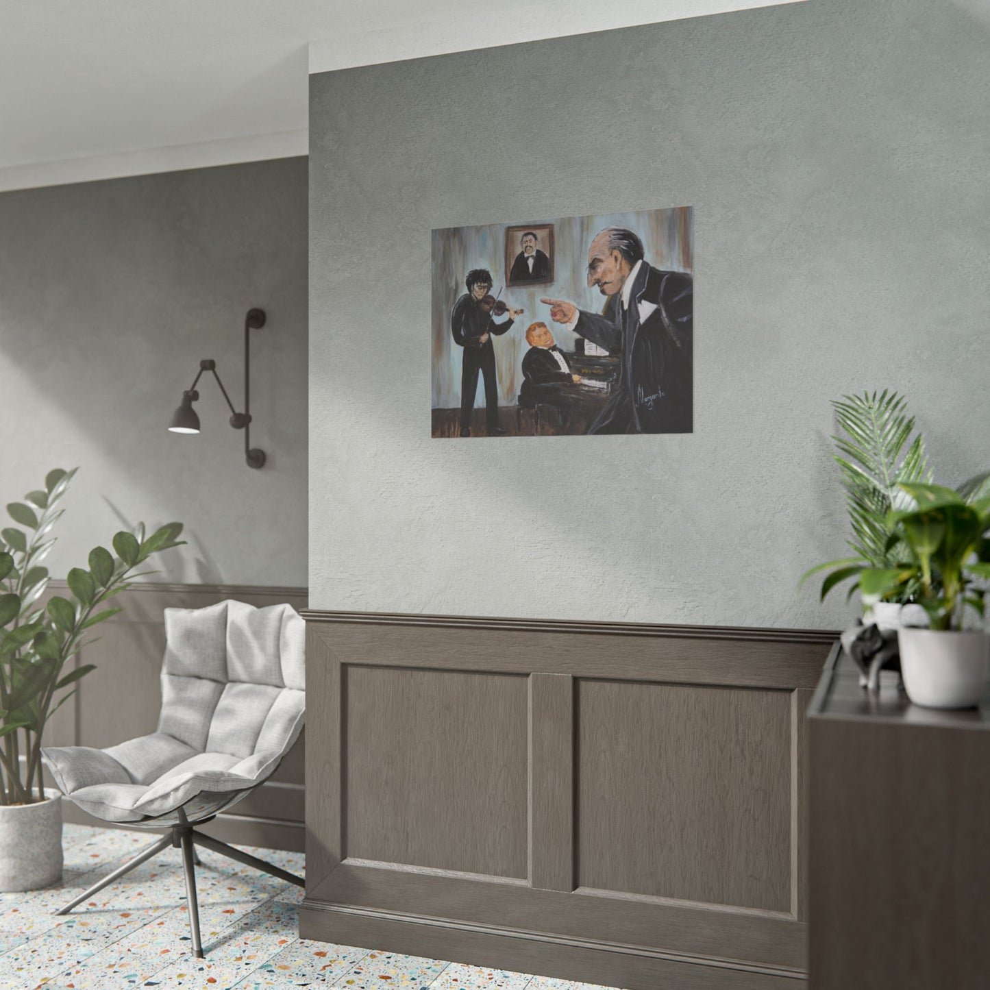 The Professor – Fine Art Poster Print