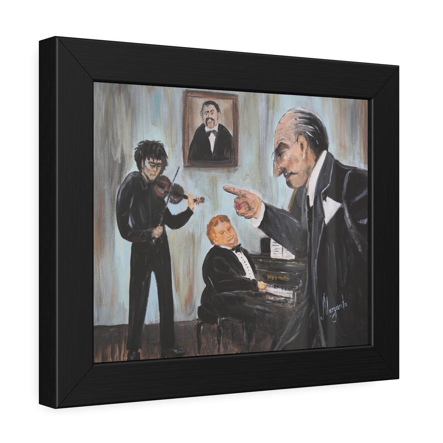 The Professor – Framed Fine Art Print