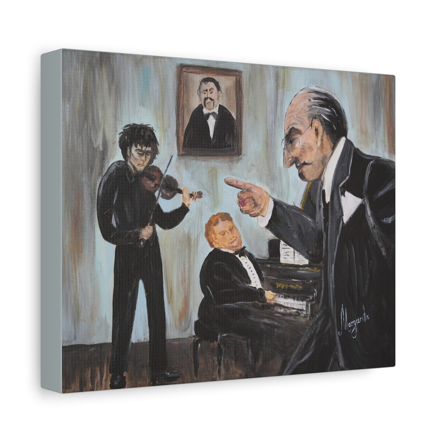 The Professor – Canvas Print | The Joys of Music Education – Old School Series