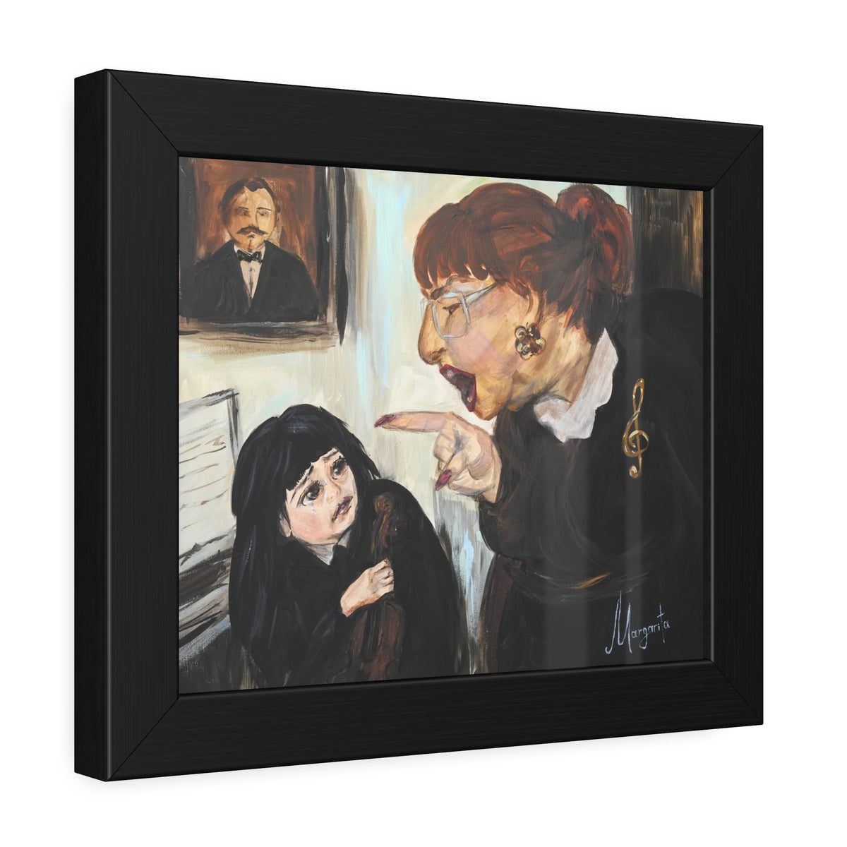 The Art of Not Explaining – Framed Print