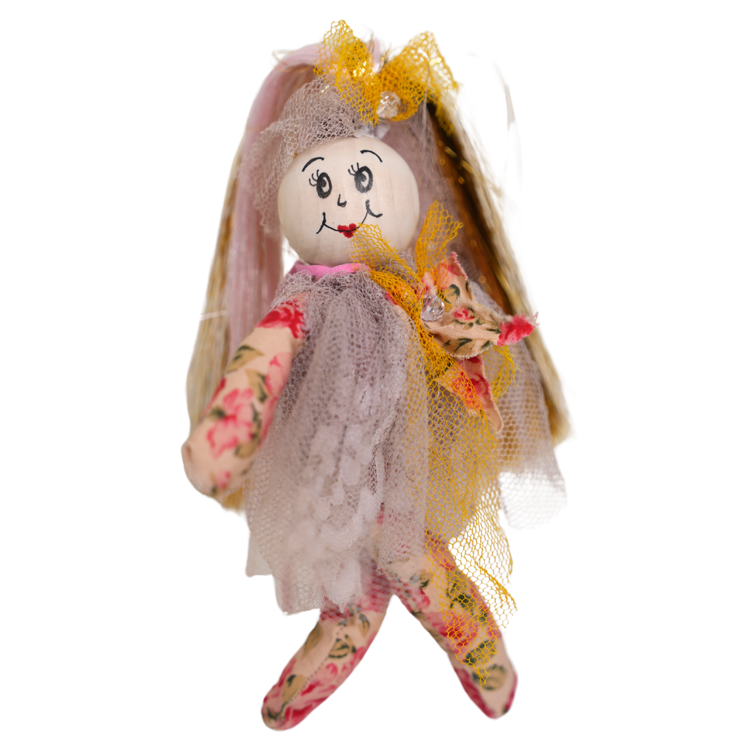 GOLDEN SPARK | Handmade Art Doll