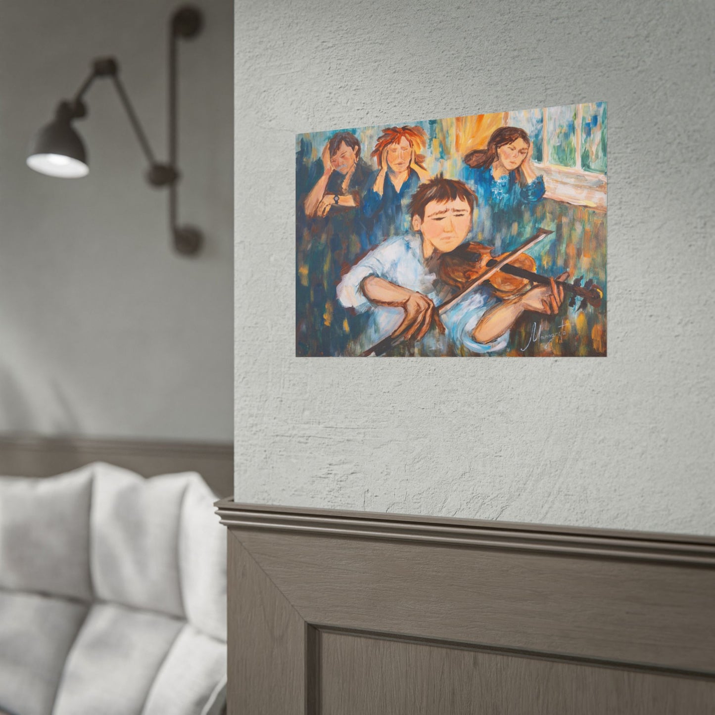 Bad Technique – Fine Art Poster Print - Fine Art Poster Print