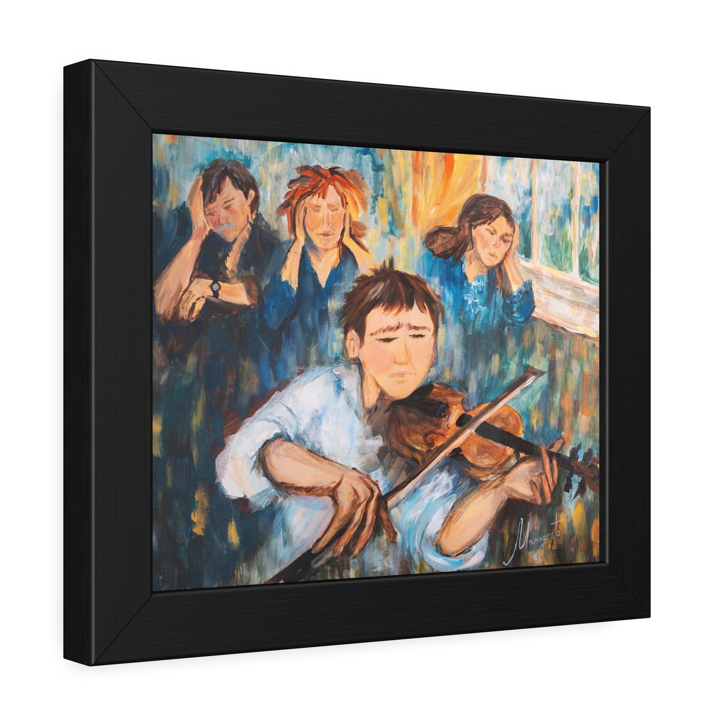 Bad Technique – Framed Print