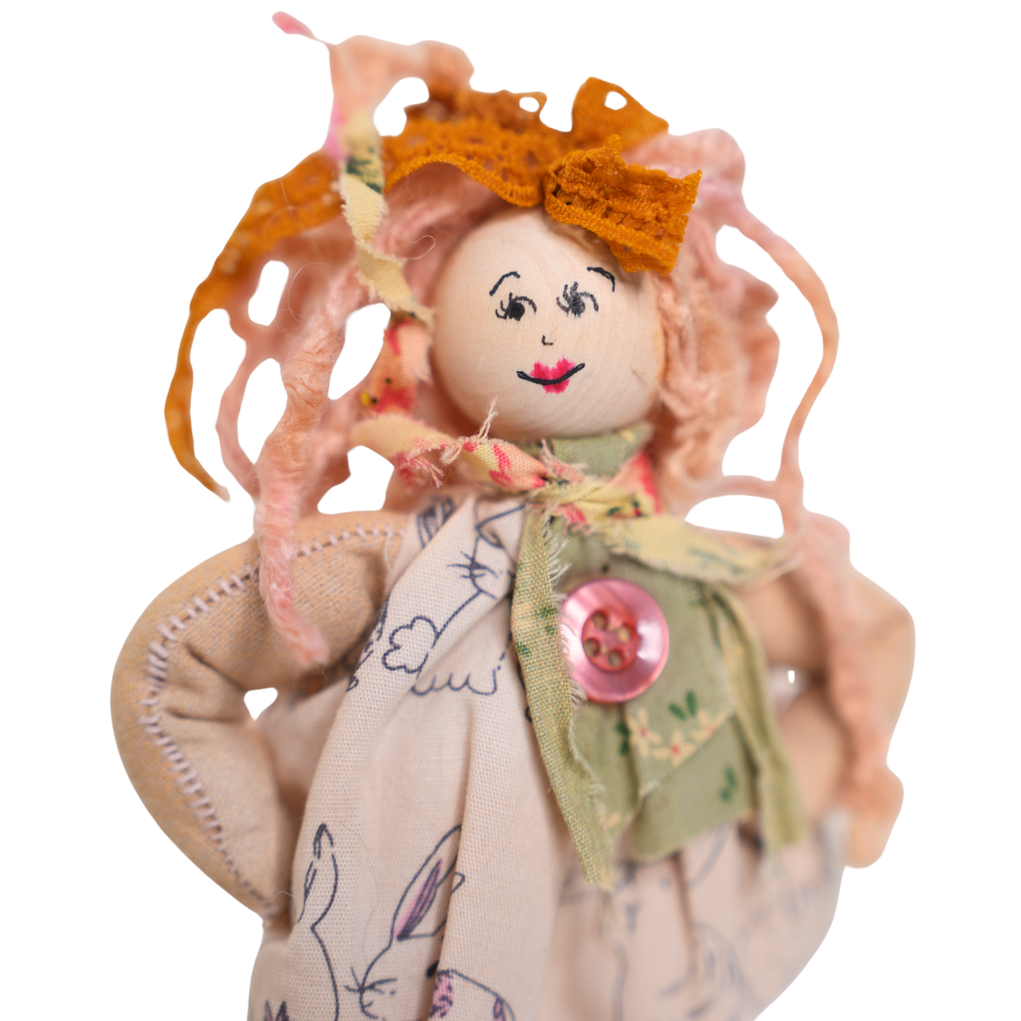 PLAYFUL SPIRIT | Handmade Mini Art Doll