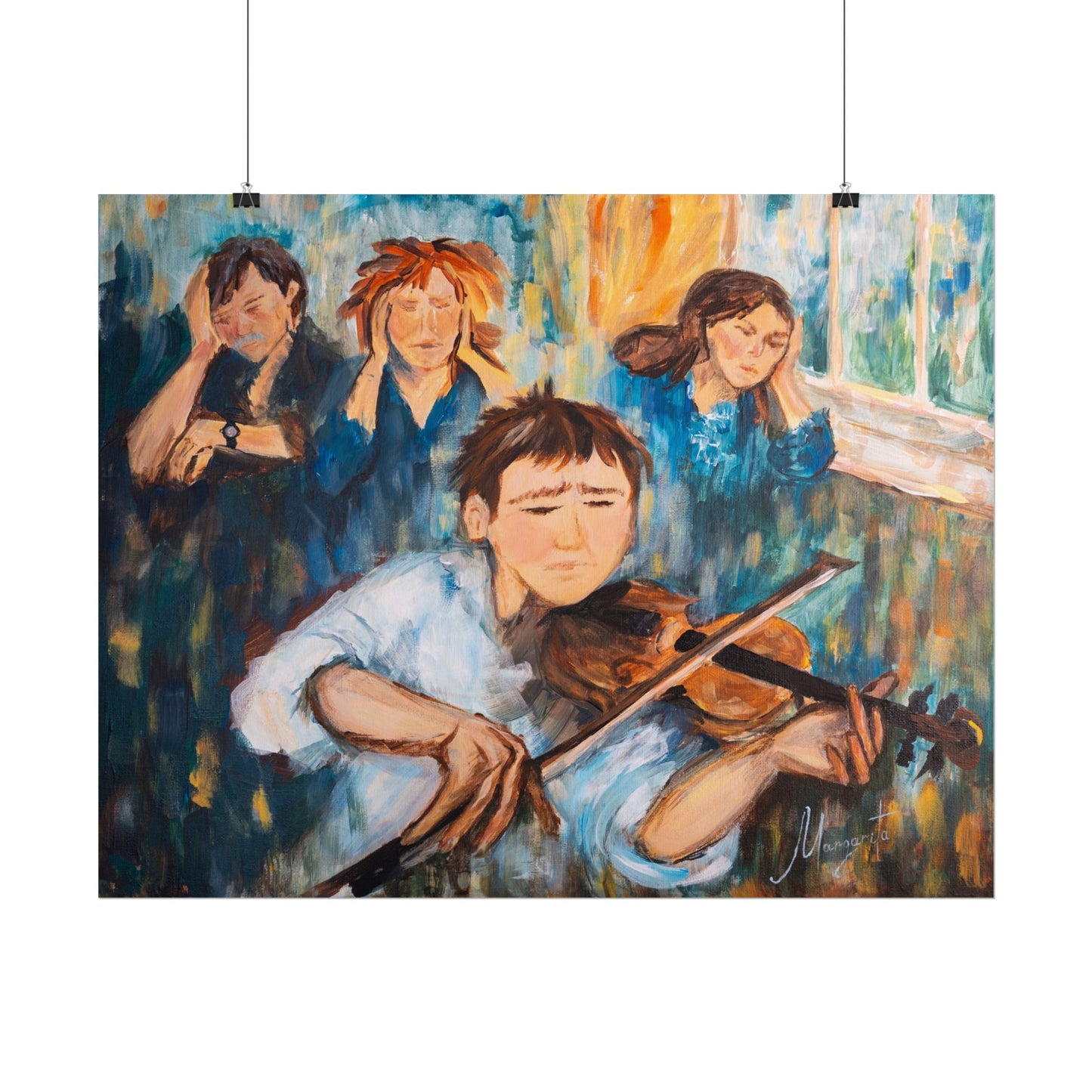 Bad Technique – Fine Art Poster Print - Fine Art Poster Print