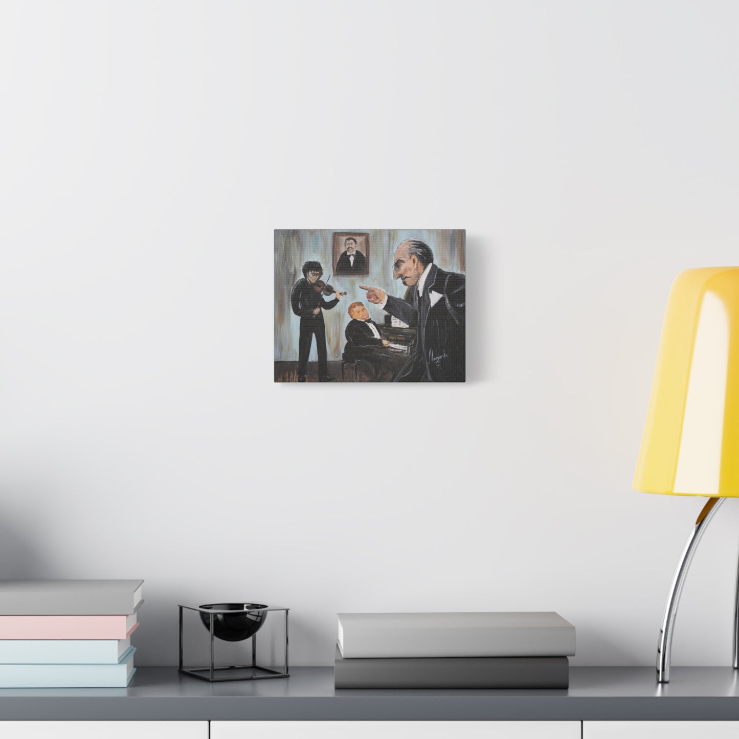 The Professor – Canvas Print | The Joys of Music Education – Old School Series