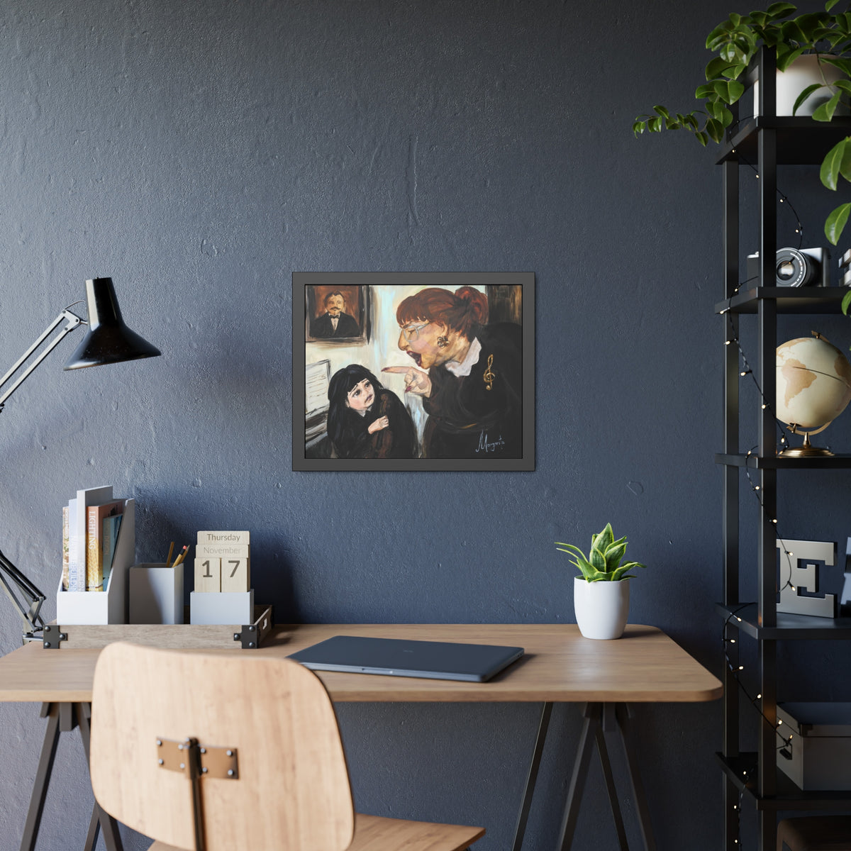 The Art of Not Explaining – Framed Print