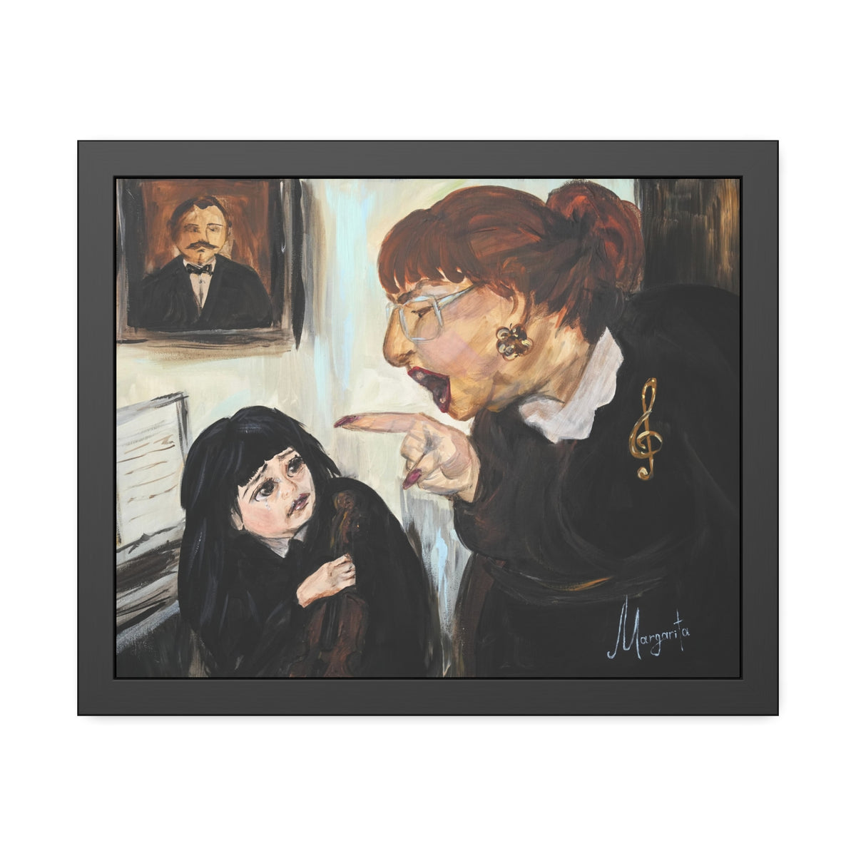 The Art of Not Explaining – Framed Print