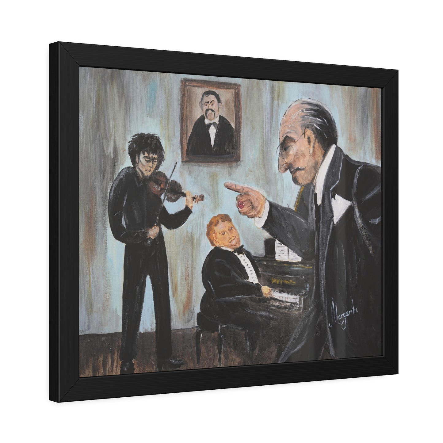 The Professor – Framed Fine Art Print
