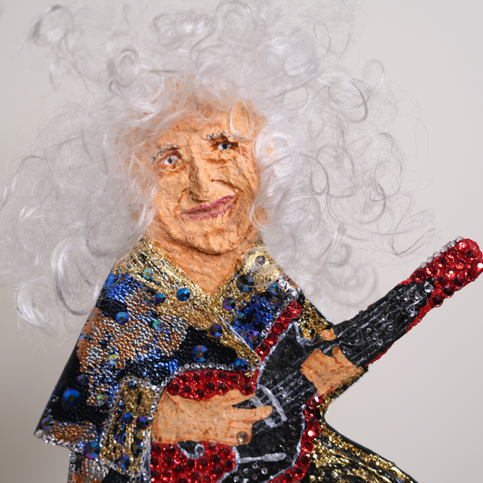 GLAM ROCK ICON | HANDMADE ART DOLL