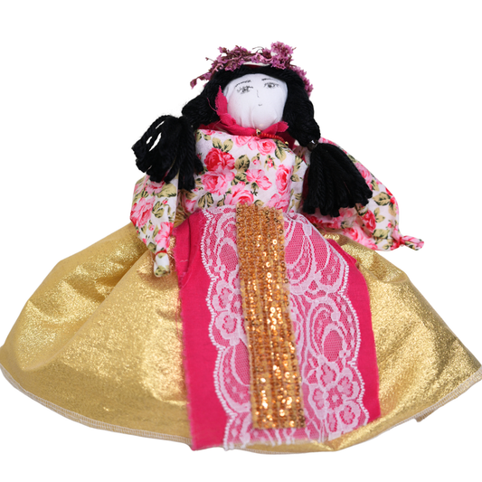 GOLDEN PRESENCE | Handmade Art Doll
