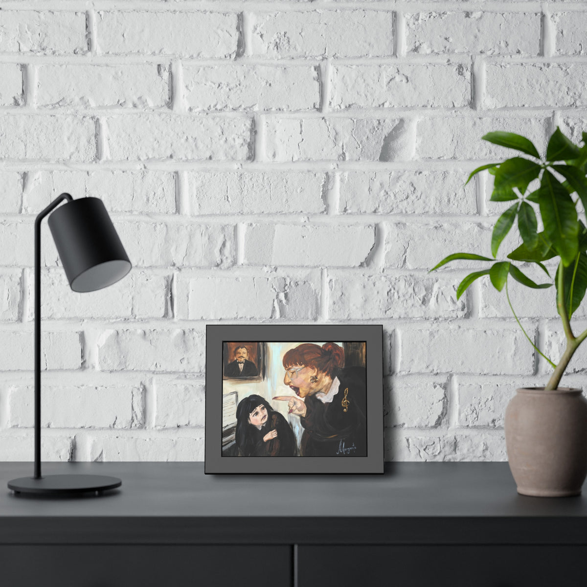 The Art of Not Explaining – Framed Print