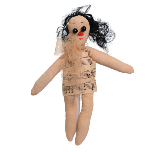 THE UNFINISHED MELODY | Handmade Art Doll