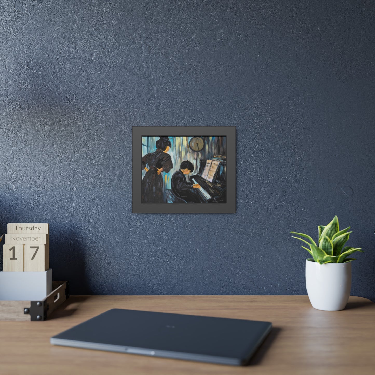 The Pianist – Framed Fine Art Print