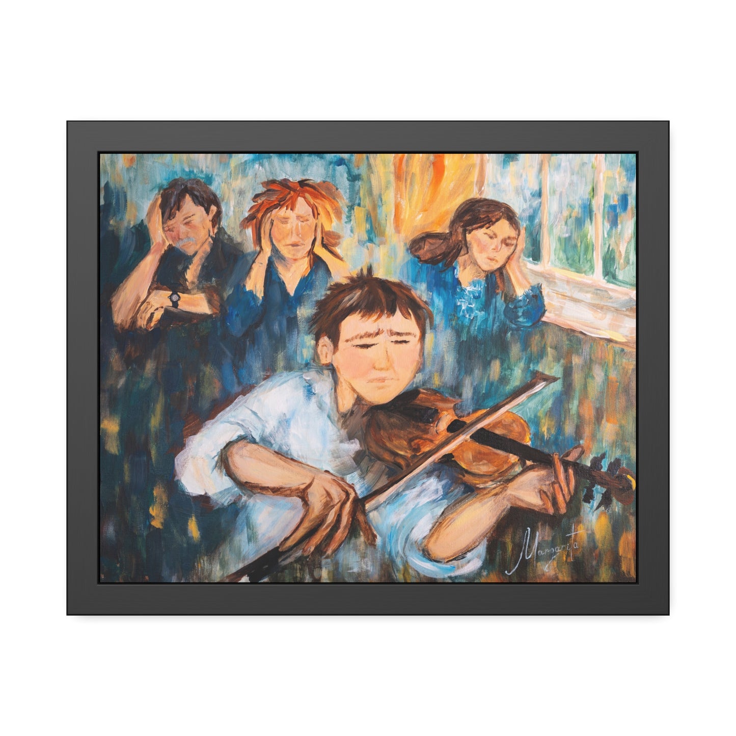 Bad Technique – Framed Print