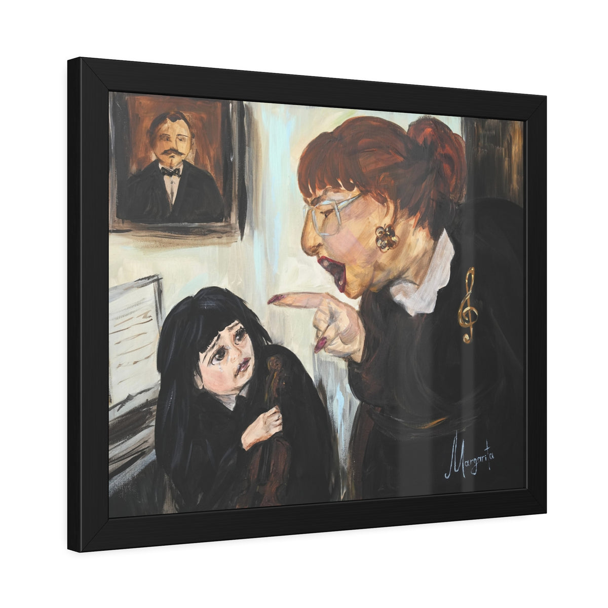 The Art of Not Explaining – Framed Print