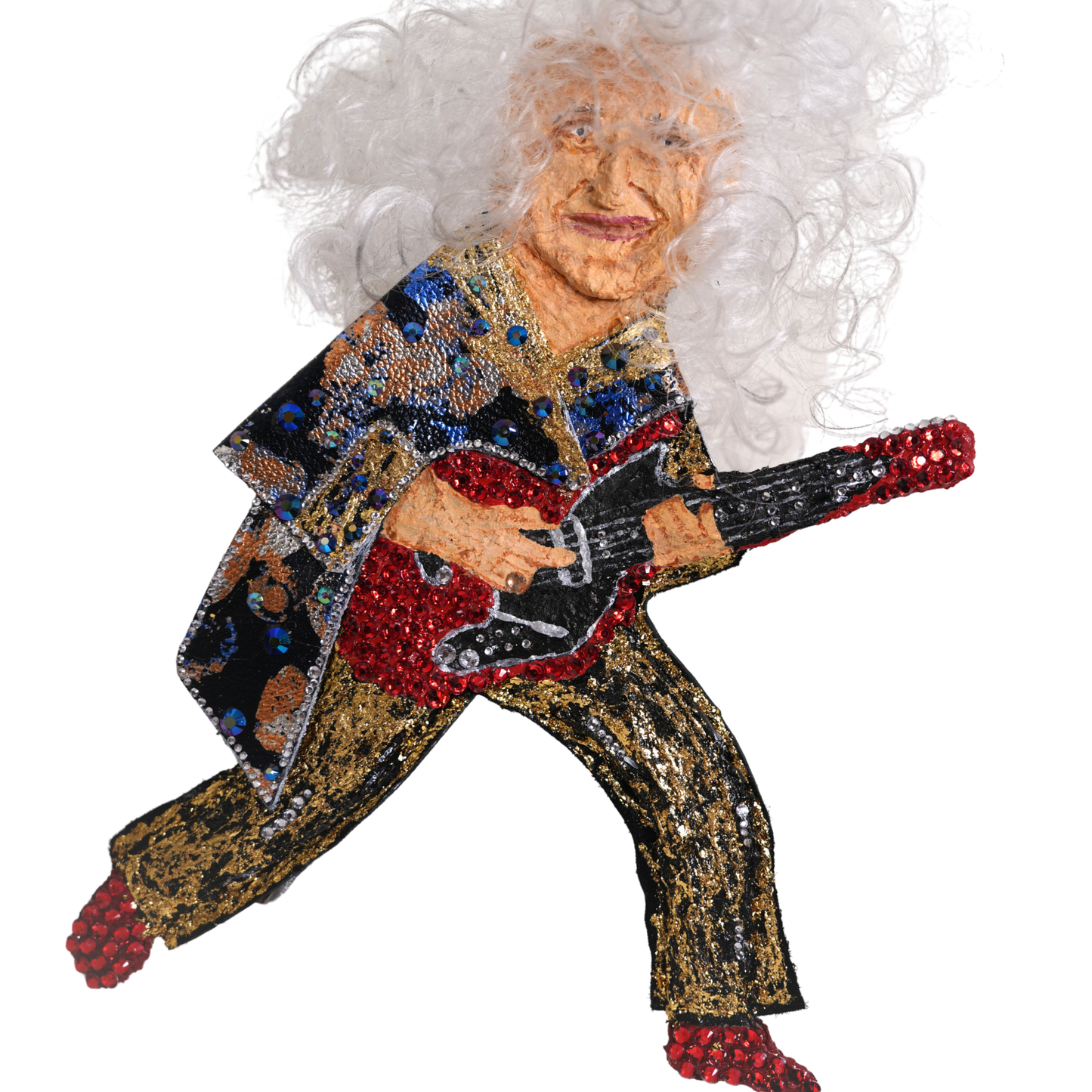 GLAM ROCK ICON | HANDMADE ART DOLL