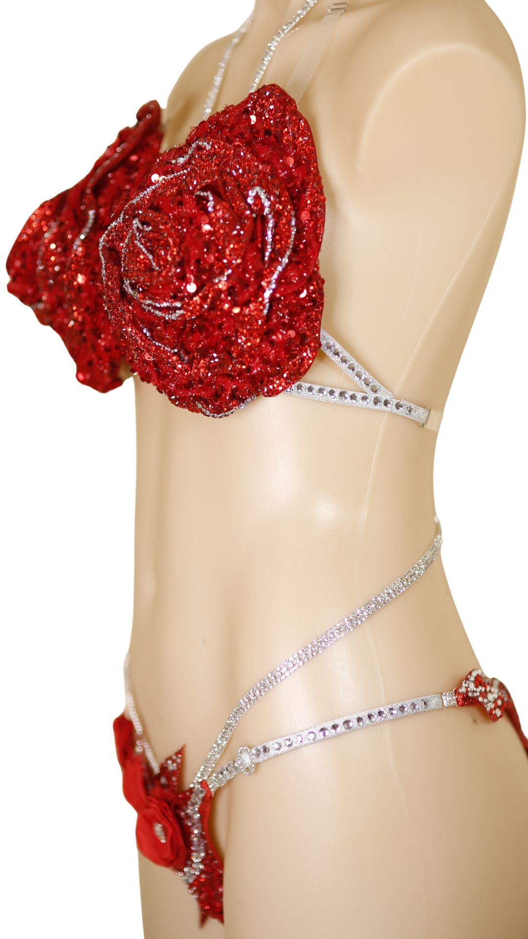 FMG/WBFF “Red Roses”  Couture Competition Bikini