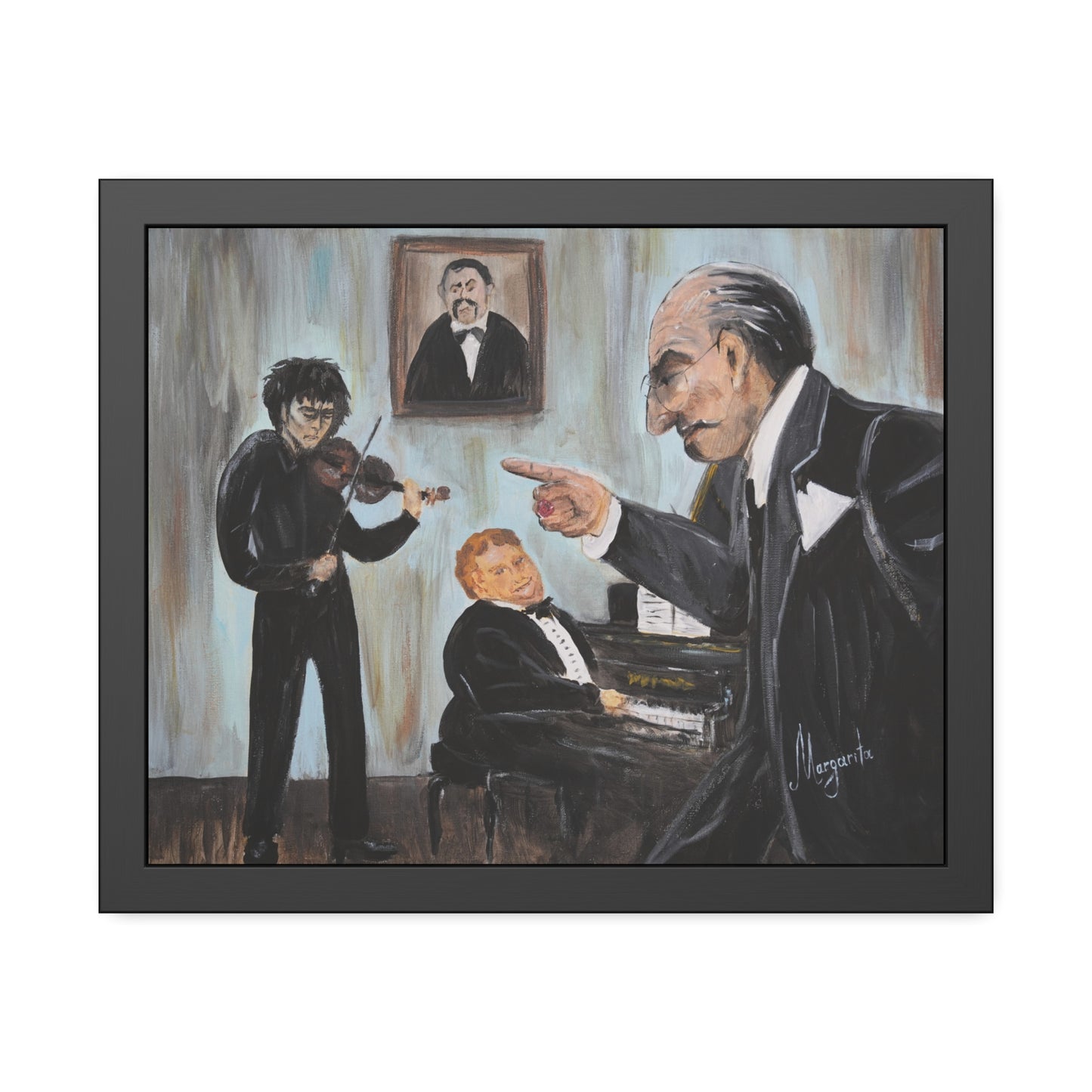 The Professor – Framed Fine Art Print