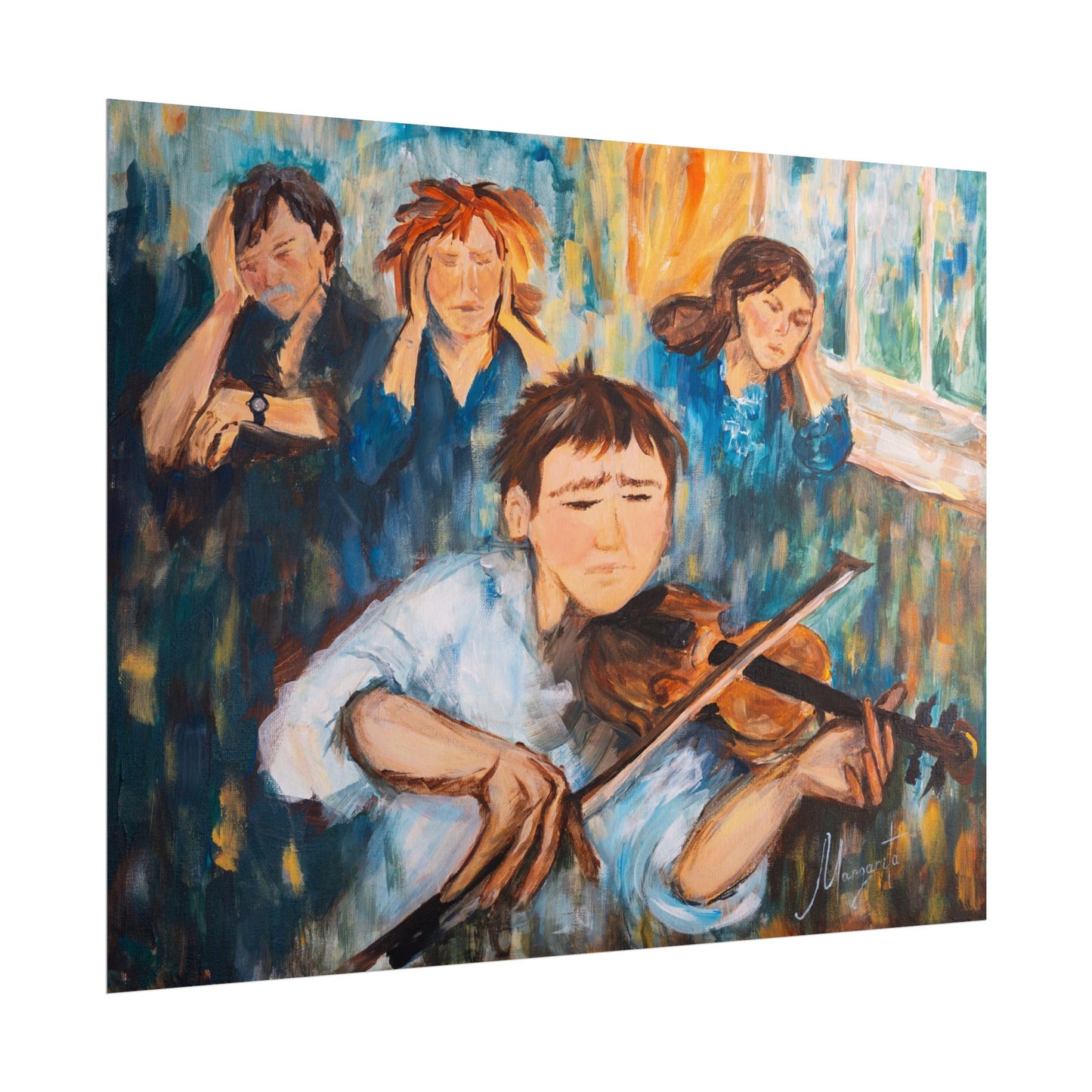 Bad Technique – Fine Art Poster Print - Fine Art Poster Print