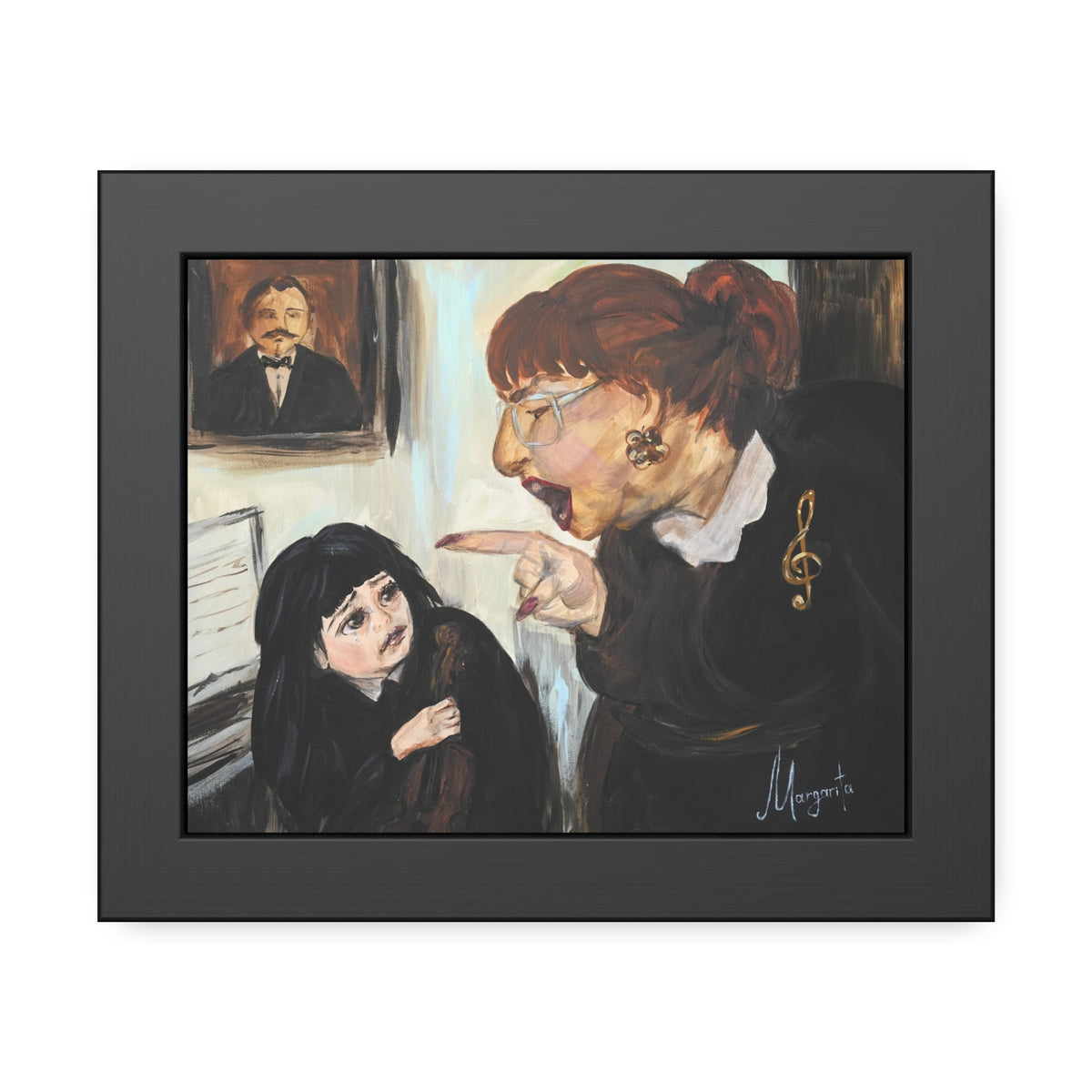 The Art of Not Explaining – Framed Print