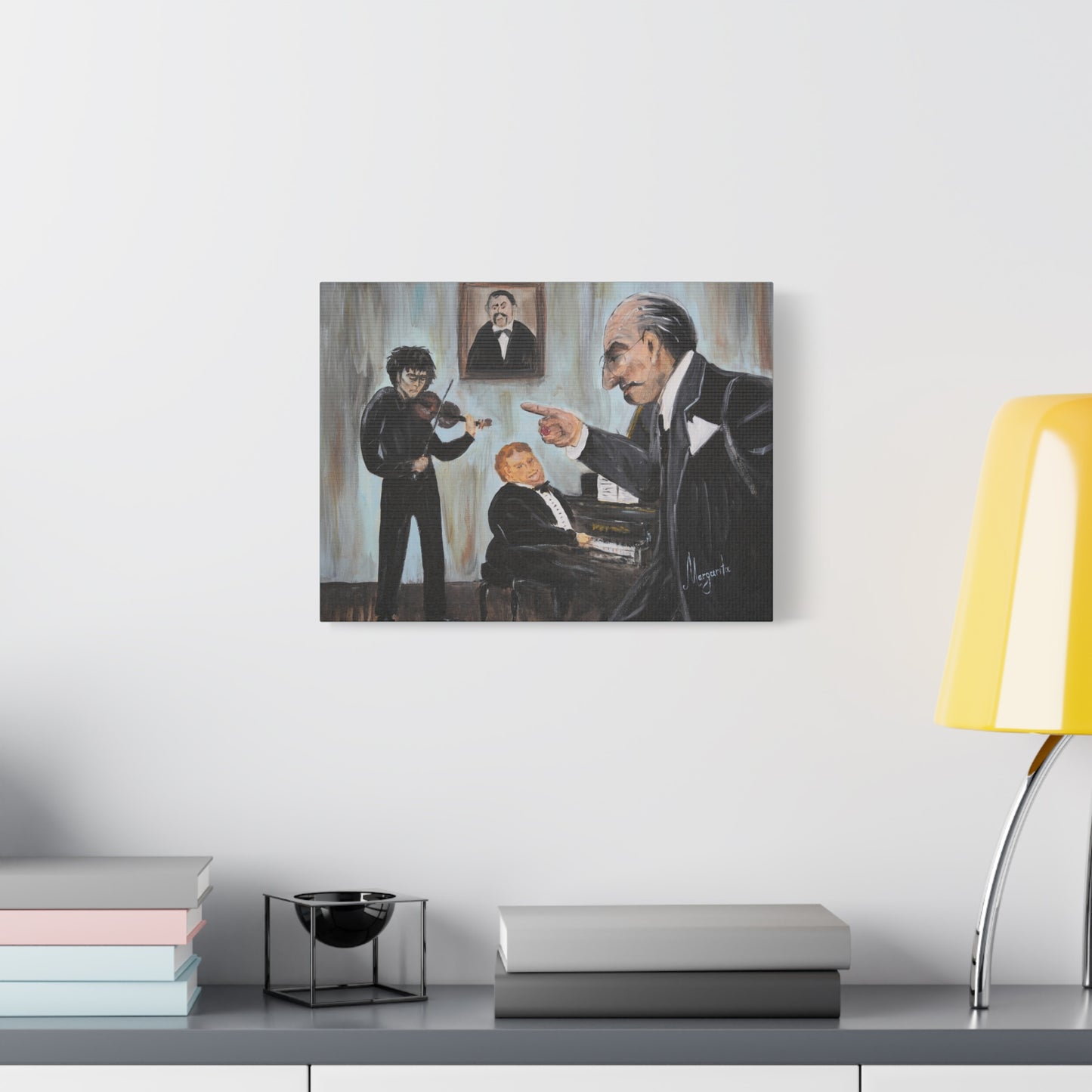 The Professor – Canvas Print | The Joys of Music Education – Old School Series