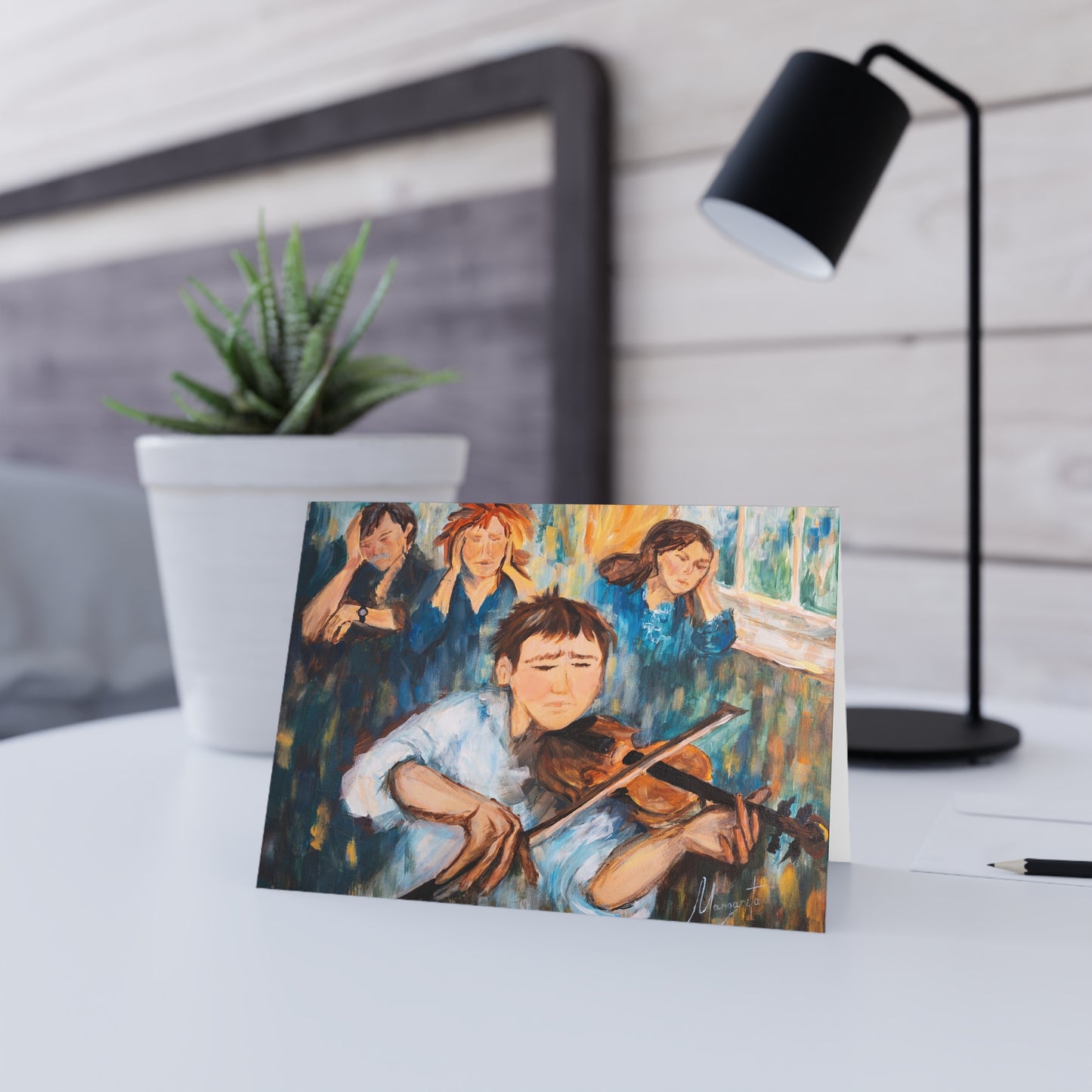 Bad Technique- Greeting Card