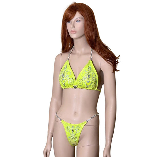 Fluoro Goddess – Couture Bikini for Stage & Show