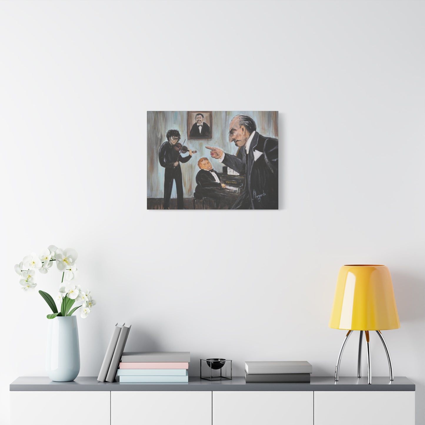 The Professor – Canvas Print | The Joys of Music Education – Old School Series