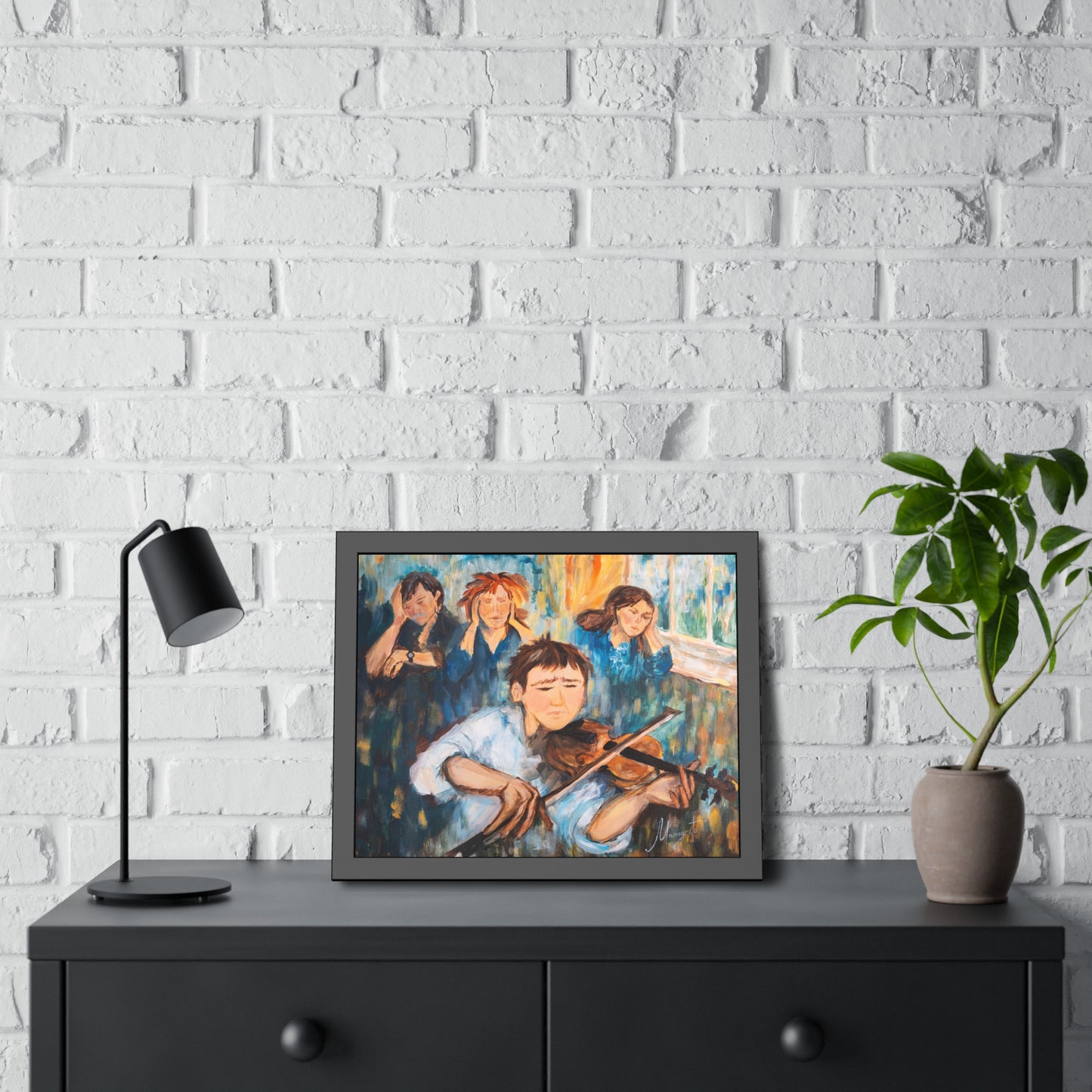 Bad Technique – Framed Print