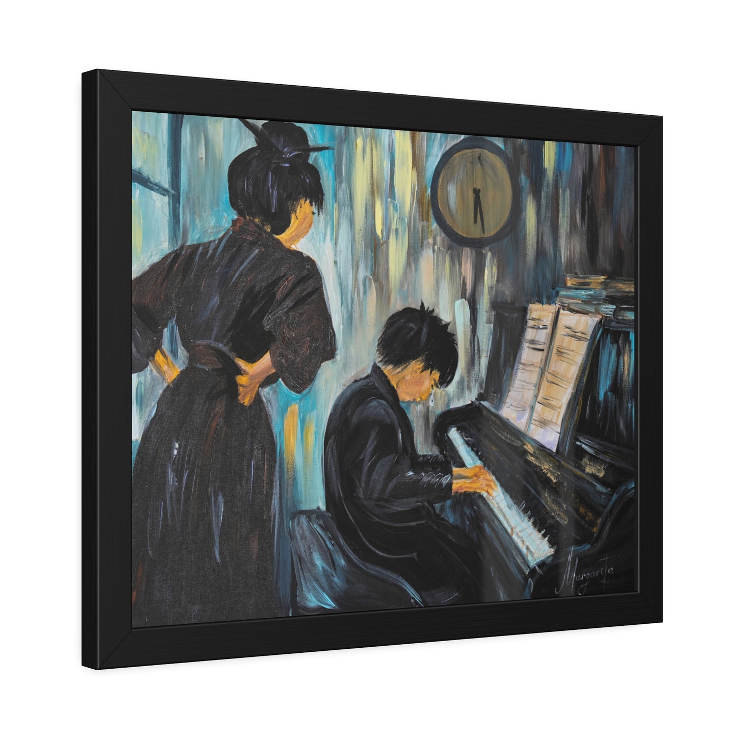 The Pianist – Framed Fine Art Print