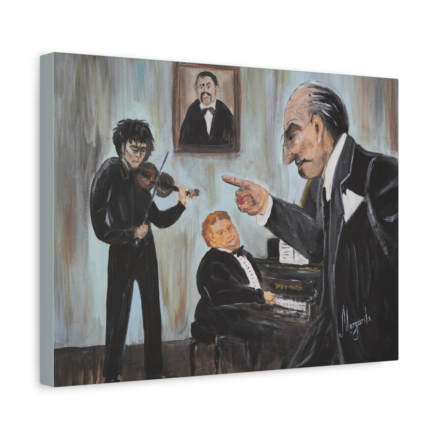 The Professor – Canvas Print | The Joys of Music Education – Old School Series