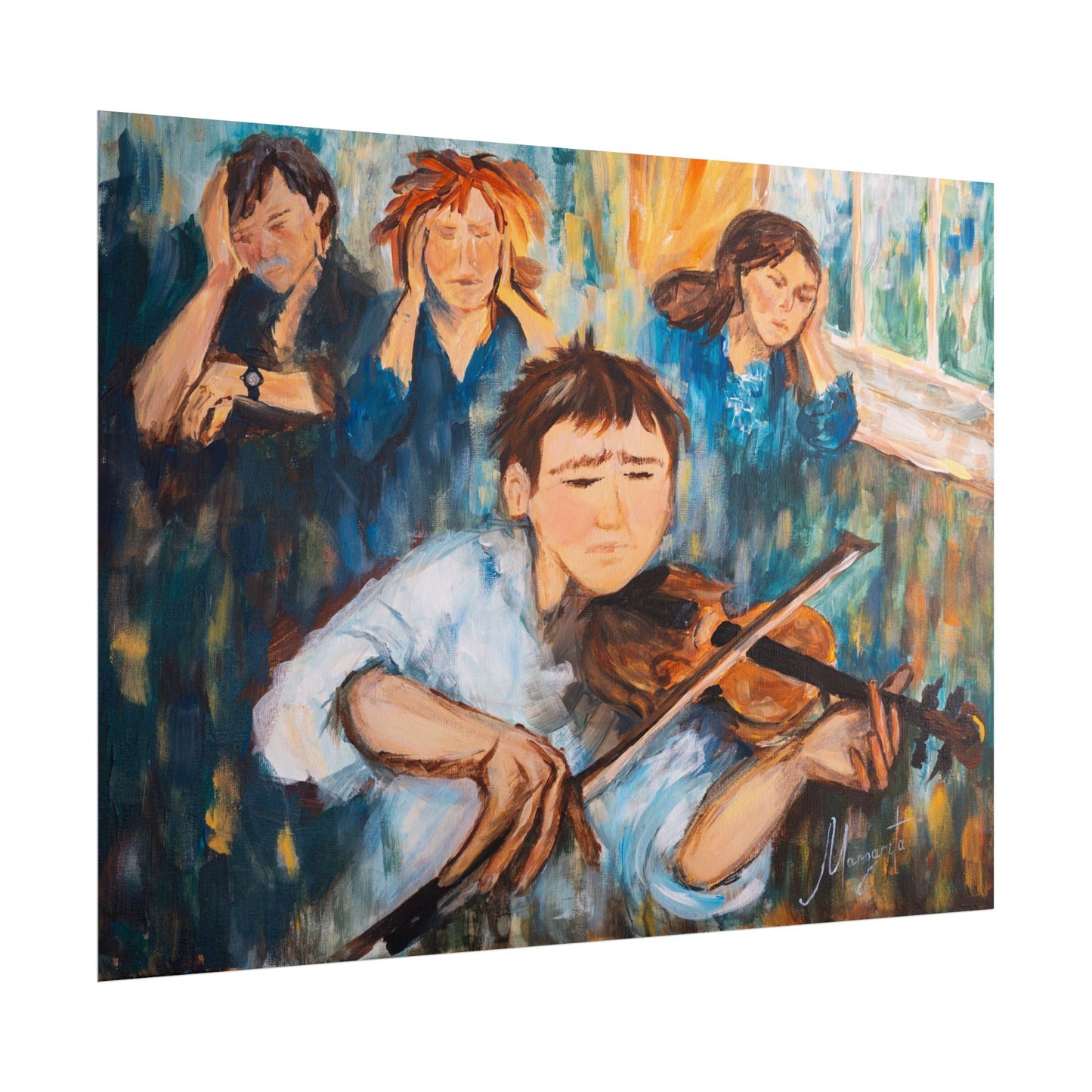 Bad Technique – Fine Art Poster Print - Fine Art Poster Print