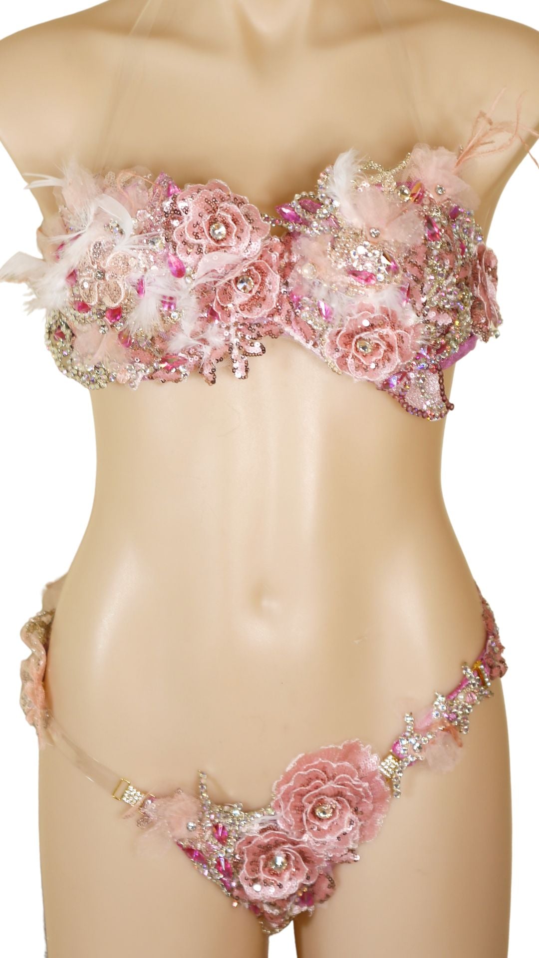 FMG & WBFF Couture “Golden Rose” Competition Bikini